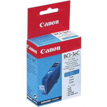 Консуматив Canon BCI-3C Cyan Inkjet Cartridge за Мастиленоструйни Принтери