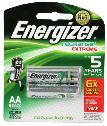 Батерии Energizer Extreme, 2 ACC Batteries, AA, 2300 mAh
