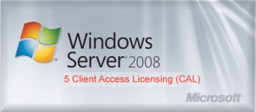Лиценз MS Windows Server 2008 5 User CAL EMEA Lic