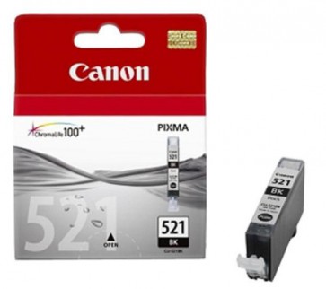 Консуматив Canon Cartridge CLI-521BK за Мастиленоструйни Принтери