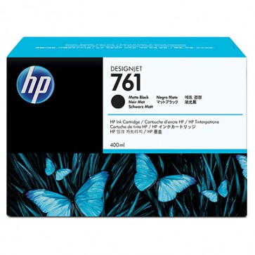 Консуматив HP 761 400-ml Matte Black Designjet Ink Cartridge за плотер