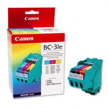 Консуматив Canon BC-31E Original Genuine Color Inkjet Cartridge за Мастиленоструйни Принтери