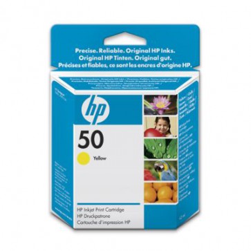 Консуматив HP 50 Yellow Inkjet Print Cartridge за плотер