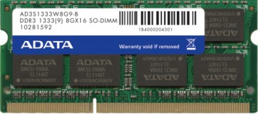 Памет A-DATA 8GB DDR3 1333 SODIMM