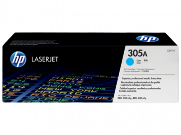Консуматив HP 305A Cyan LaserJet Toner Cartridge за лазерен принтер