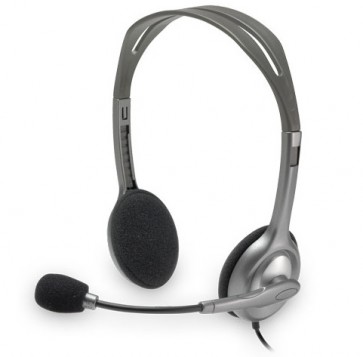 Слушалки Logitech Stereo Headset H110