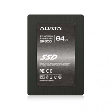 Диск ADATA 64GB SSD, Premier Pro SP600, SATA3