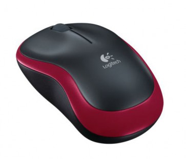 Мишка Logitech Wireless Mouse M185 Black+Red