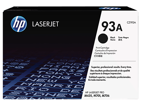 Консуматив HP 93A Black Original LaserJet Toner Cartridge