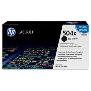 Консуматив HP 504X Black LaserJet Toner Cartridge за лазерен принтер